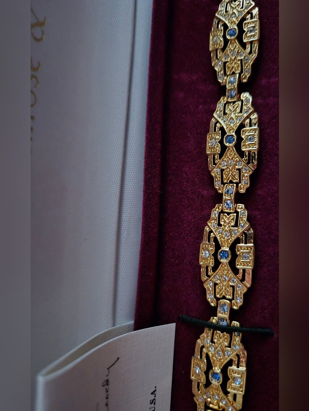 Camrose & Kross Jackie Kennedy BN Bracelet (With 1" Extender)